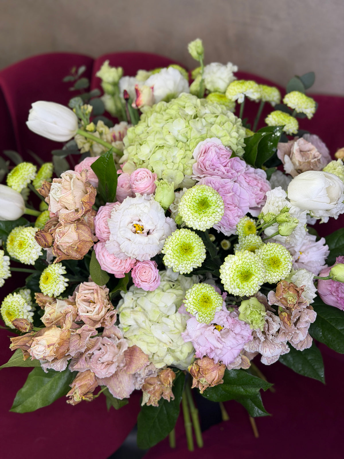 Buchet Funerar - Mix De Flori