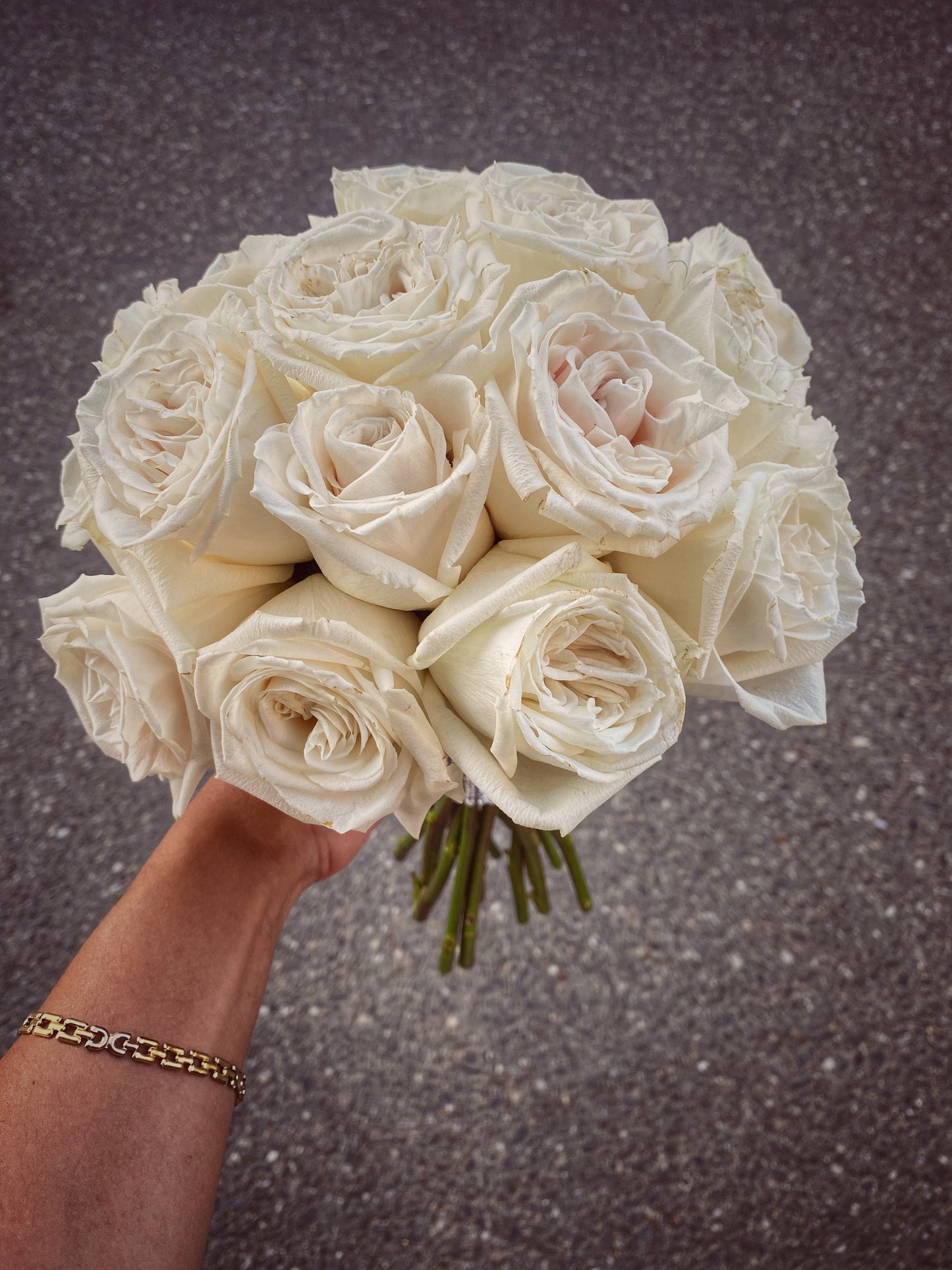 Buchet Mireasă cu Trandafiri Playa Blanca