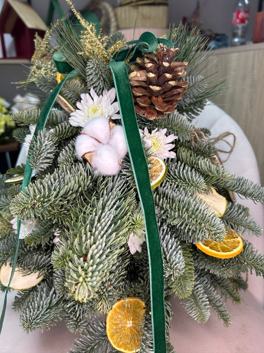 Brad mediu cu bumbac